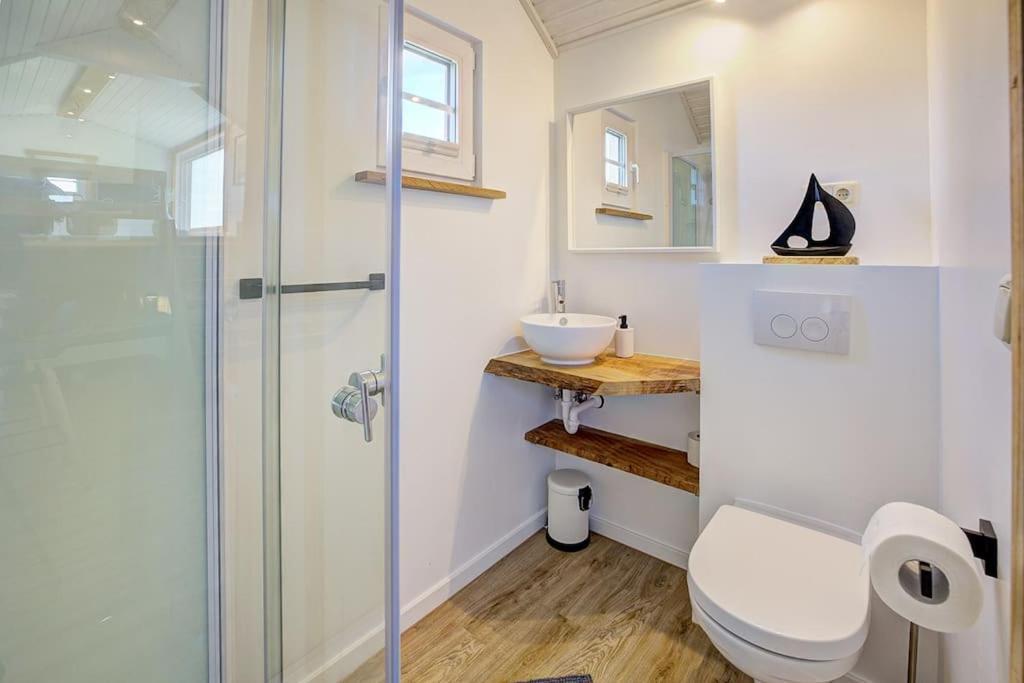 Tiny House Strandhaekster Westerdeichstrich Exteriör bild