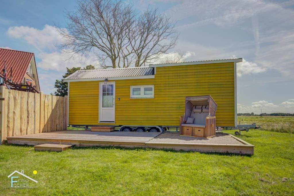 Tiny House Strandhaekster Westerdeichstrich Exteriör bild